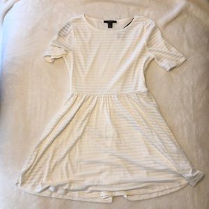 A beautiful white dress